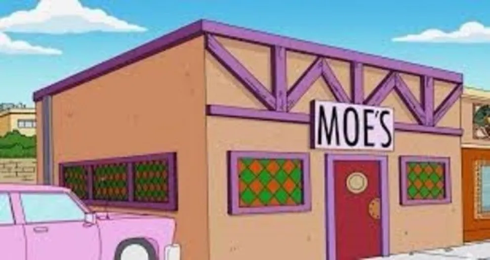Insólito: La mítica taberna de Moe se mudó de Springfield al conurbano
