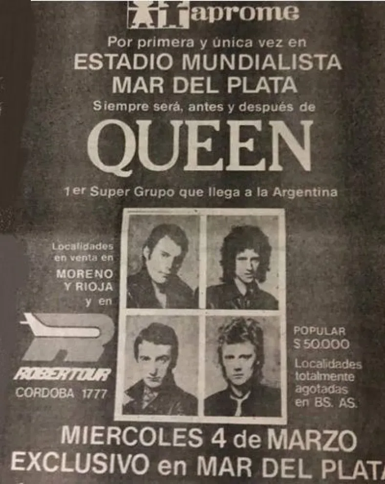 Queen en Mar del Plata: se cumplen 40 años de un recital histórico