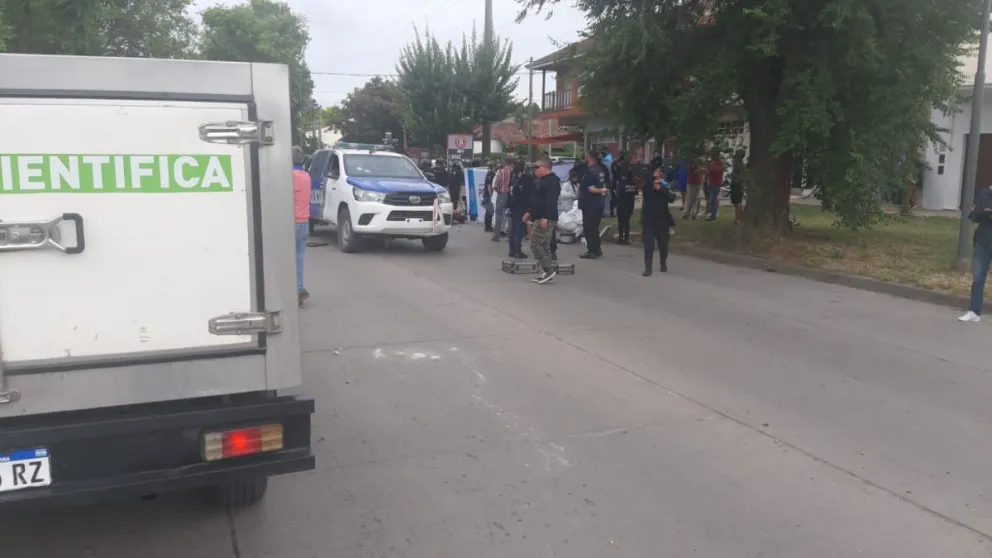 Miramar: El periodista Nicolás Galante recibió un disparo con una bala de goma durante los disturbios