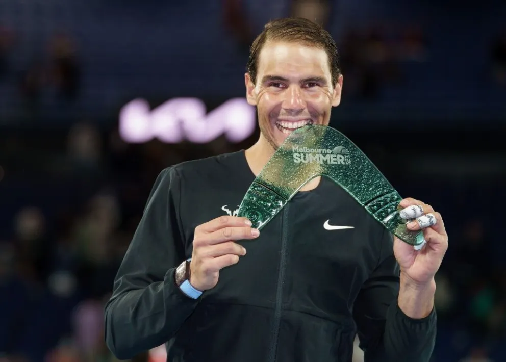 Rafa Nadal ganó su primer título del año, luego de cinco meses inactivo