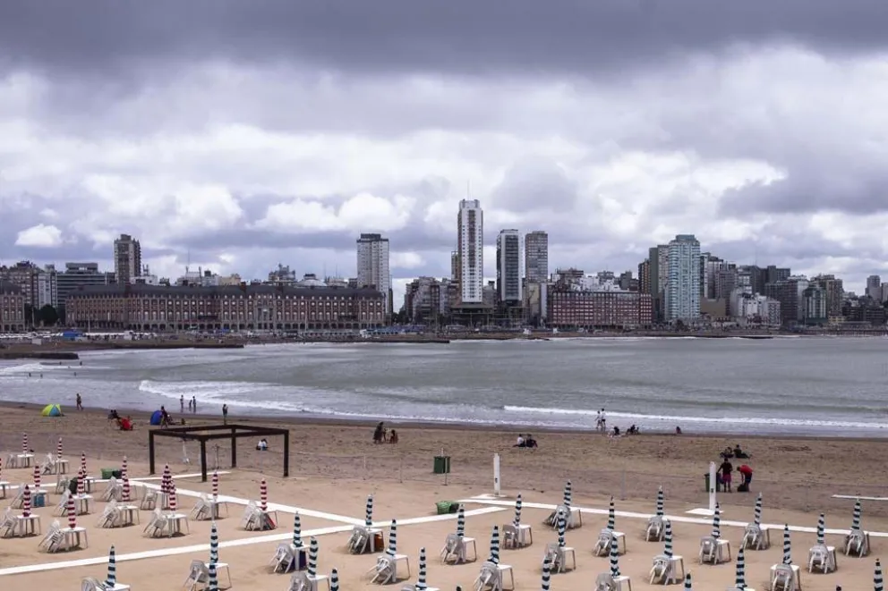 Se vienen fuertes tormentas para Mar del Plata