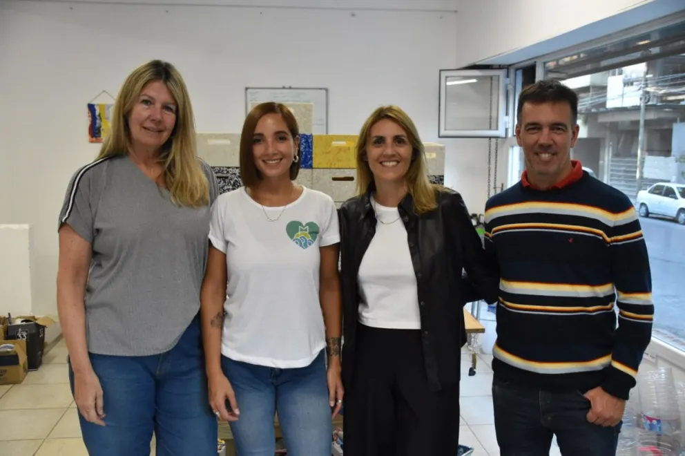 La Presidenta del Concejo Deliberante visitó un emprendimiento basado en la economía participativa y sostenible
