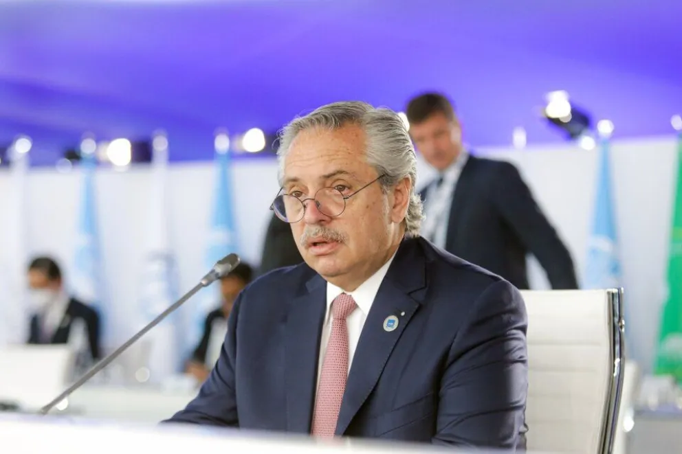 Ante el cambio climático, Alberto Fernández llamó a "tomar decisiones rápidas"