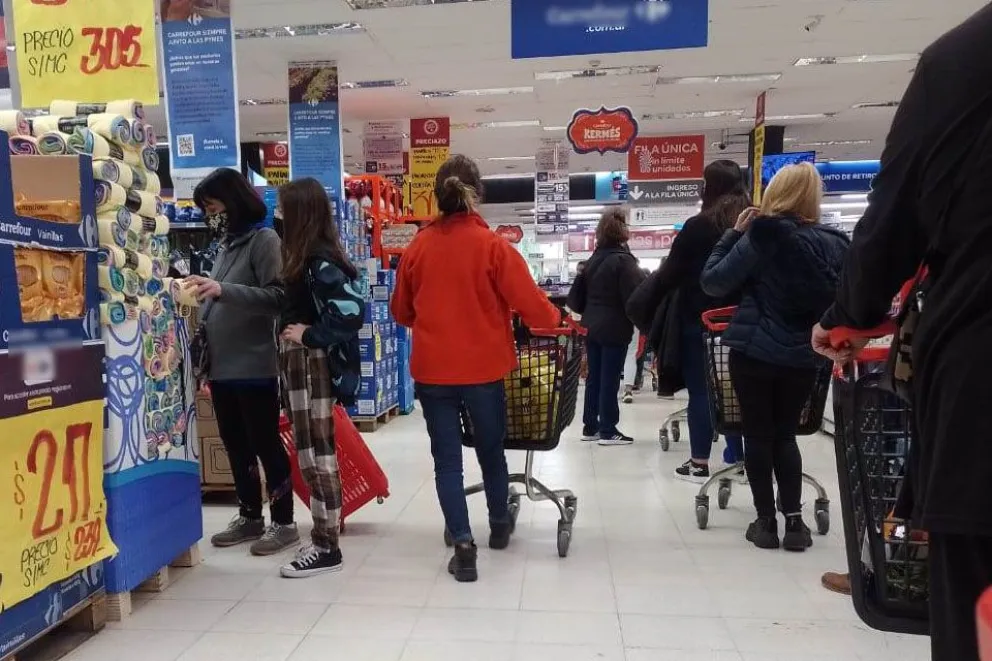 Leve suba de las ventas en supermercados durante marzo: aumentaron 0,1% con respecto a febrero 