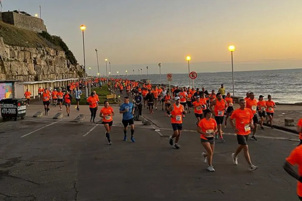 Se corre la Maratón de Mar del Plata