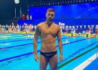 El marplatense Buscaglia batió el récord nacional en 50 metros libres de natación
