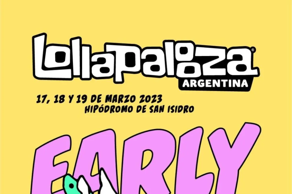 Confirmaron las fechas del Lollapalooza Argentina 2023 y salieron a la venta los primeros abonos
