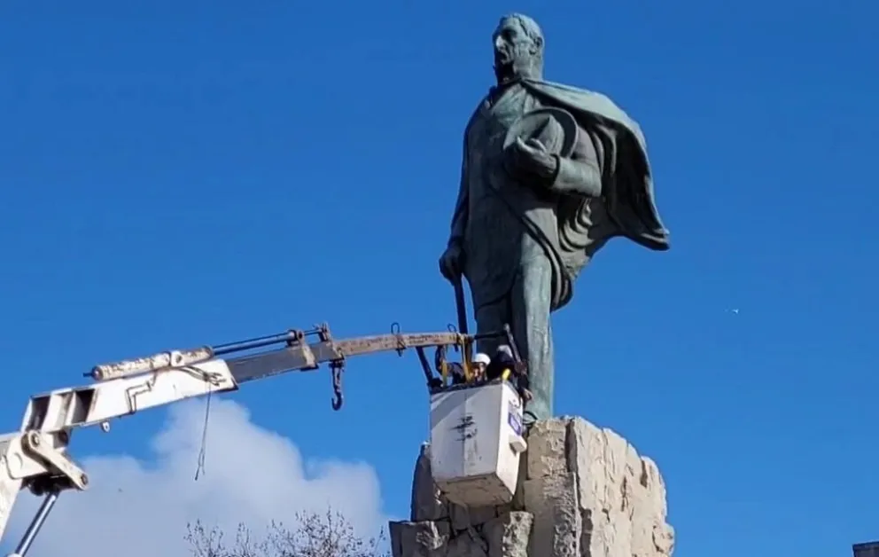Realizan obras de reparaciones en el Monumento a San Martín | Infobrisas