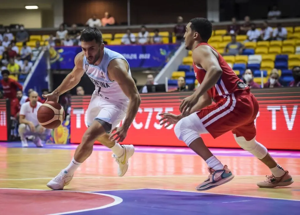 Argentina mostró solidez para vencer a Puerto Rico en la AmeriCup