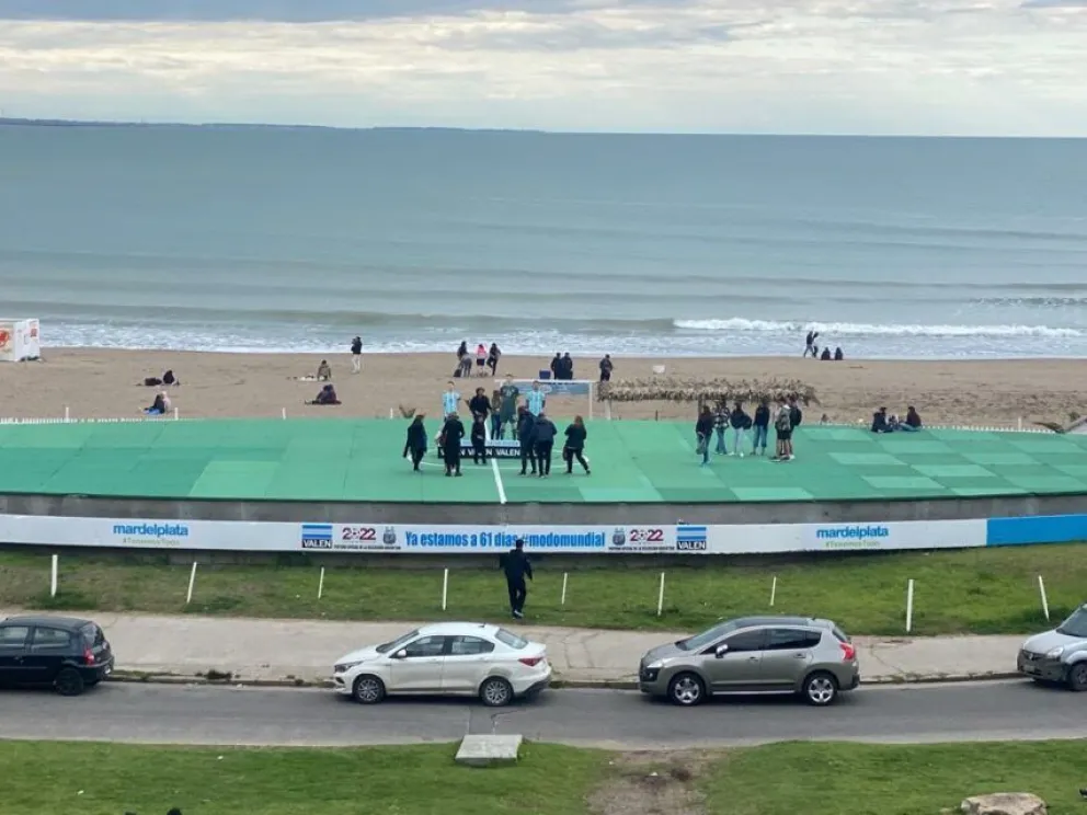 Comienza a definirse el Fan Fest para disfrutar el Mundial de Fútbol en Mar del Plata