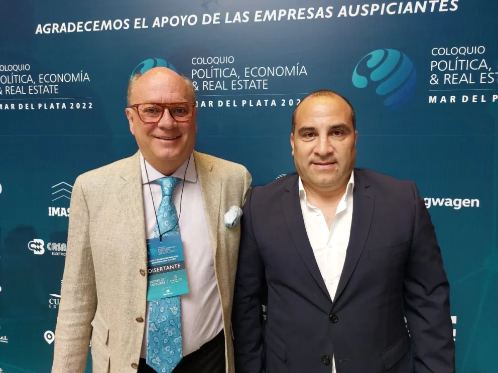 Coloquio Política, Economía & Real Estate: Greco hizo un balance y confirmó que Mar del Plata queda como sede fija