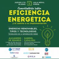 Conversatorio sobre eficiencia energética para las organizaciones