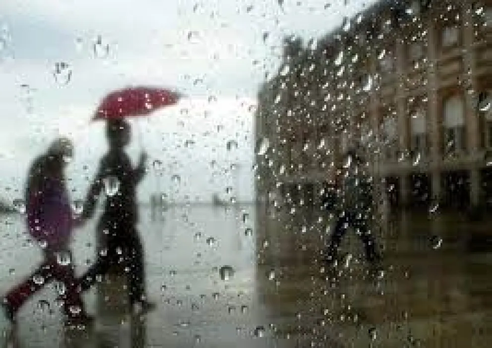 Emiten alerta por lluvias para este sábado en Mar Del Plata 