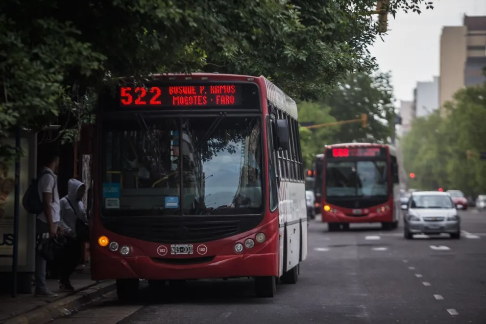 Se levantó el paro de colectivos anunciado para el jueves