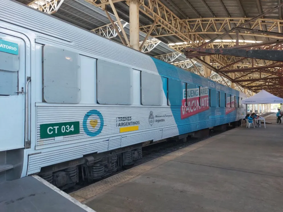 El Tren Sanitario se suma a la vacunación antigripal