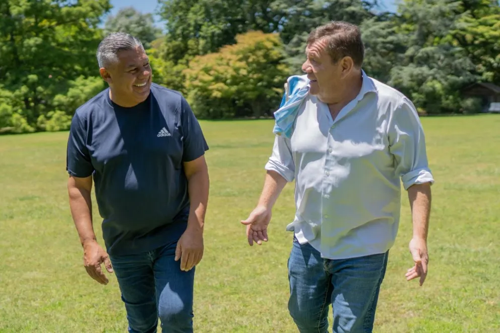 Montenegro se volvió a reunir con Chiqui Tapia para que el estadio Minella sea la Casa de las Selecciones