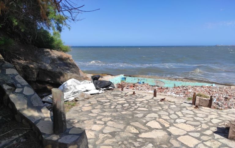 Playa Chica: una zona deteriorada que supo alojar un importante ...