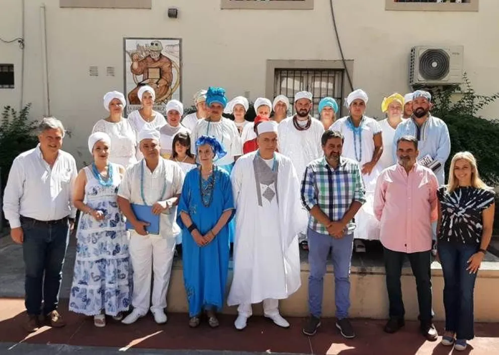 El domingo se realiza la ceremonia en honor a la Mae Iemanjá