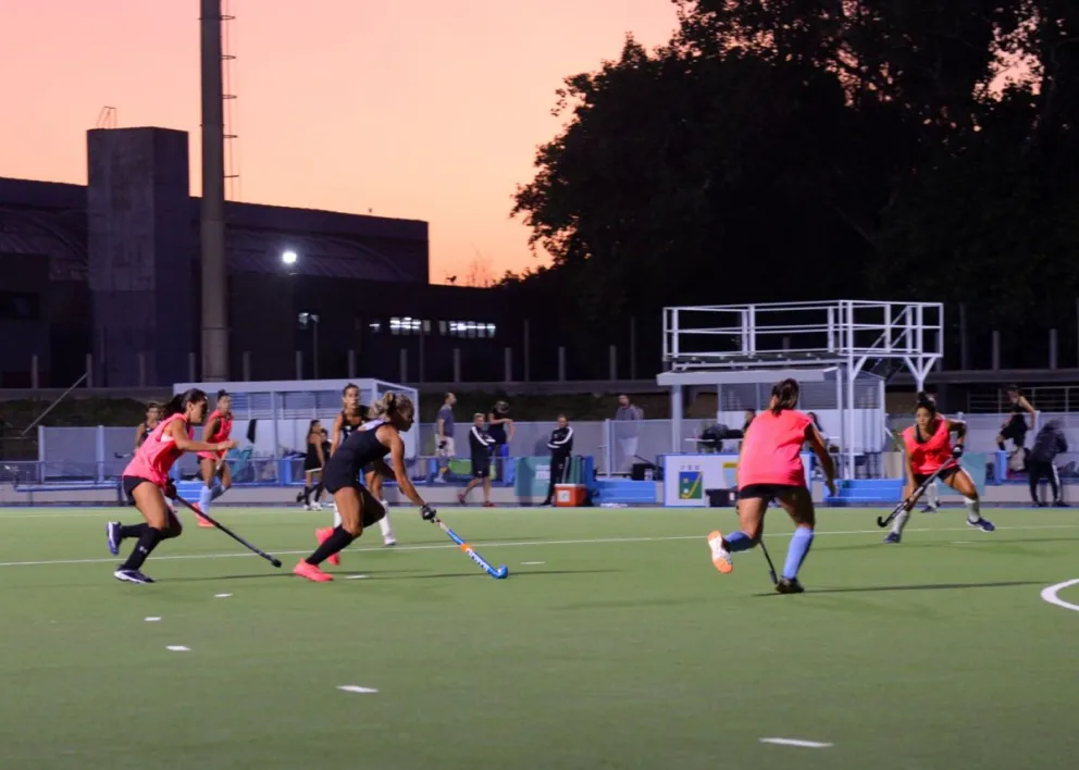 Las Leonas están en Mar del Plata para jugar una serie de amistosos