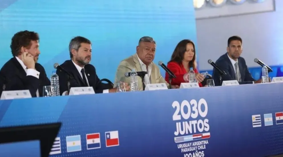 Argentina, Uruguay, Paraguay y Chile van por "el sueño" de ser sede del Mundial 2030