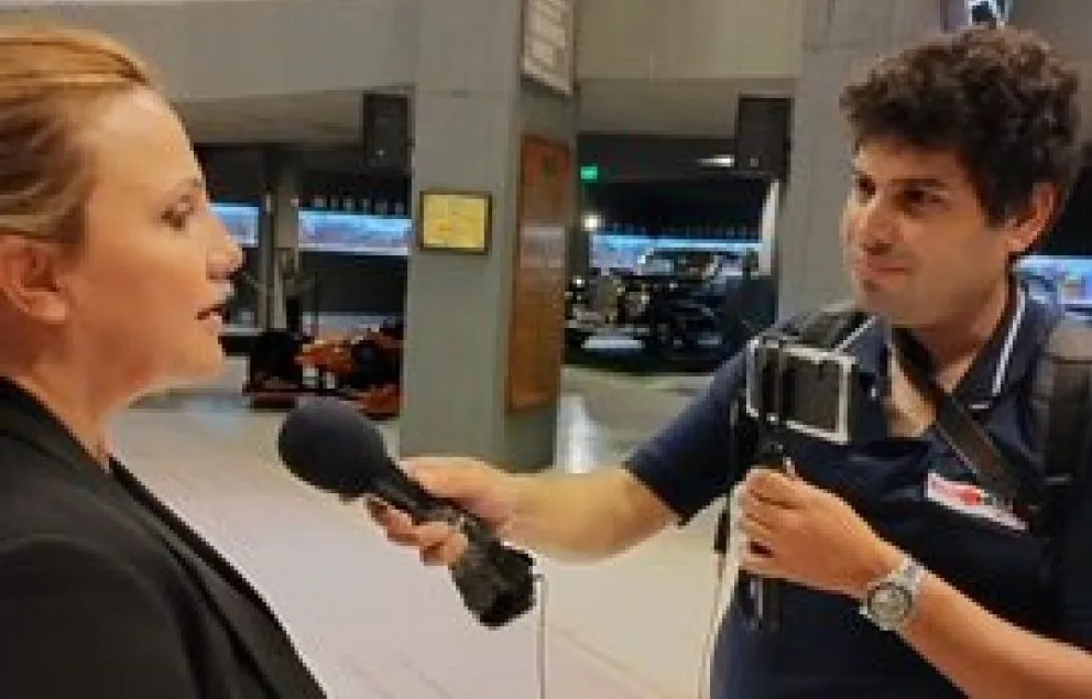 Cora Reutemann pasó por Radio Brisas Motor