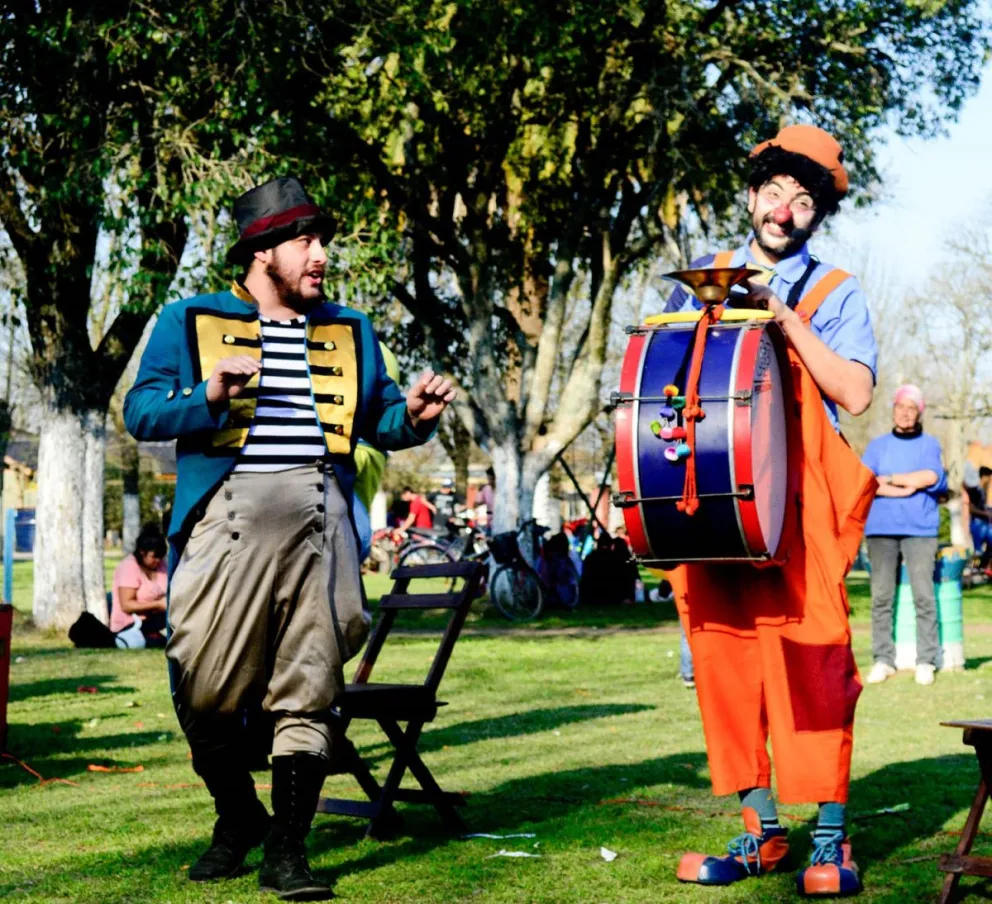 Payasos para las infancias en el Puerto 