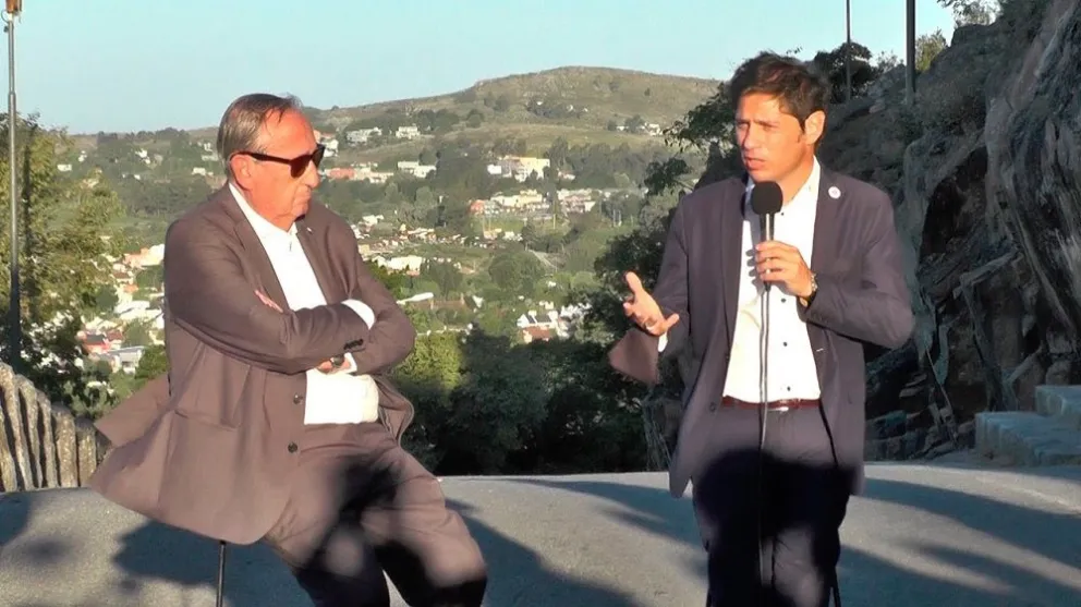 Kicillof desarrolló una serie de actividades en Tandil