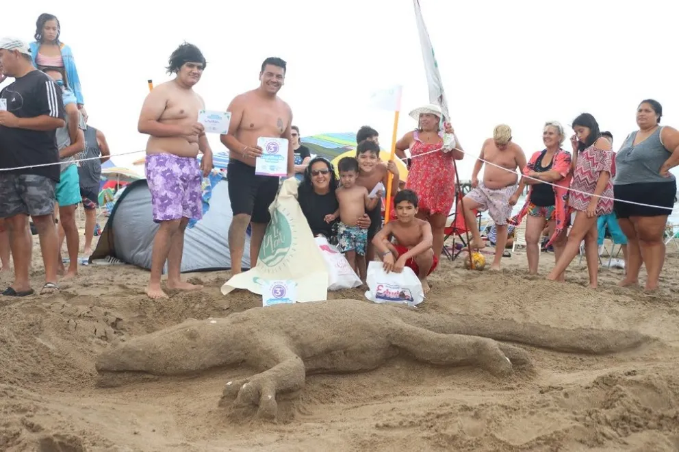 Nueva edición del Concurso Nacional de Castillos de Arena en Santa Teresita