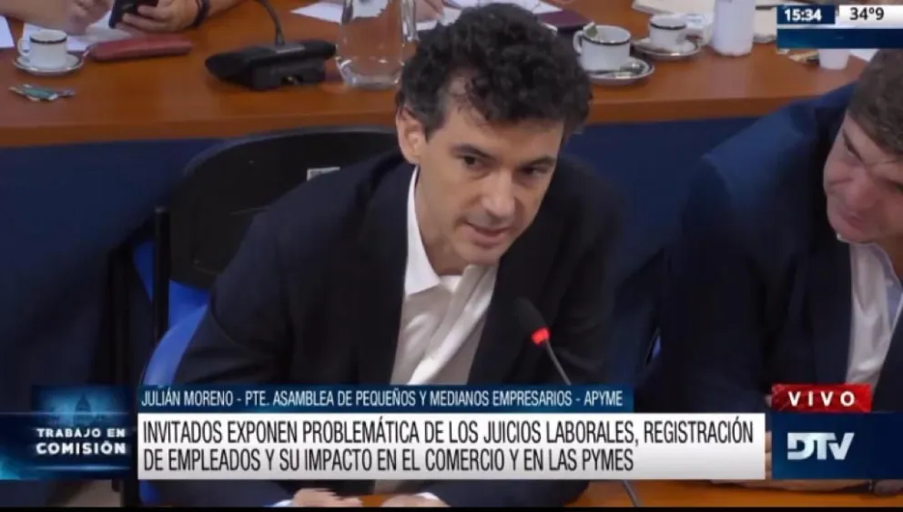 Diputados: Cámaras y pymes abordaron la temática de los juicios laborales y el registro de empleados