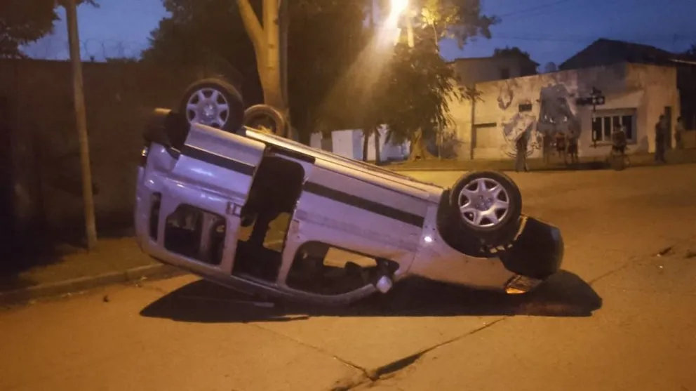 Un accidente en el barrio 9 de Julio involucró a un conductor sin licencia
