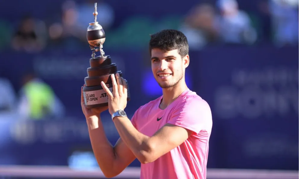 Carlos Alcaraz es campeón en el Argentina Open