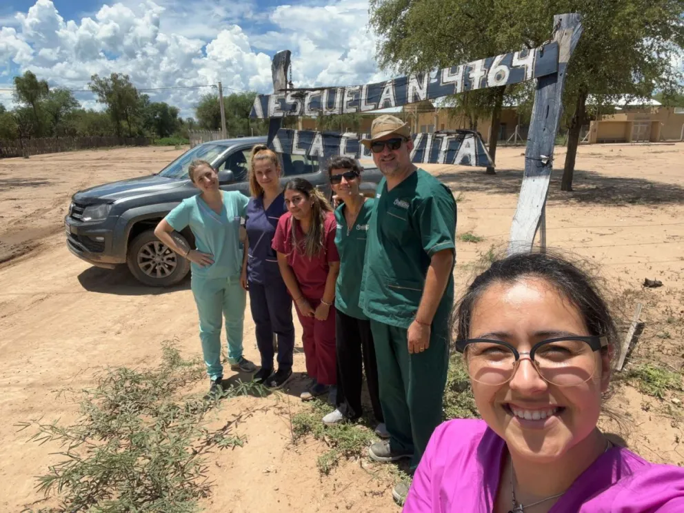  Futuros egresados de la Escuela de Medicina hicieron prácticas en el norte: "Es un orgullo enorme la educación pública"