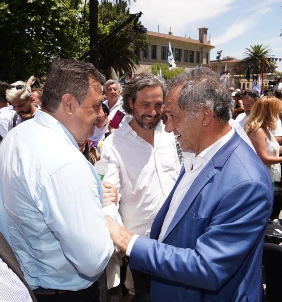 Manino Iriart: "Me gustaría que Scioli tenga la posibilidad de ser presidente y tengo el desafío de acompañarlo"