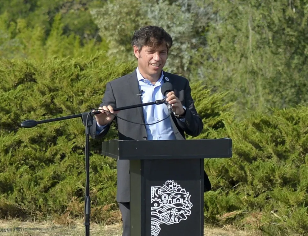 Kicillof se refirió a las PASO del Frente de Todos en territorio bonaerense