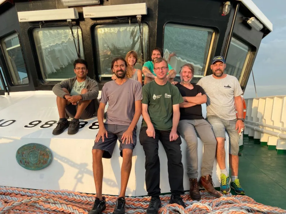 INIDEP continúa evaluando el impacto del cambio climático en el Mar Argentino