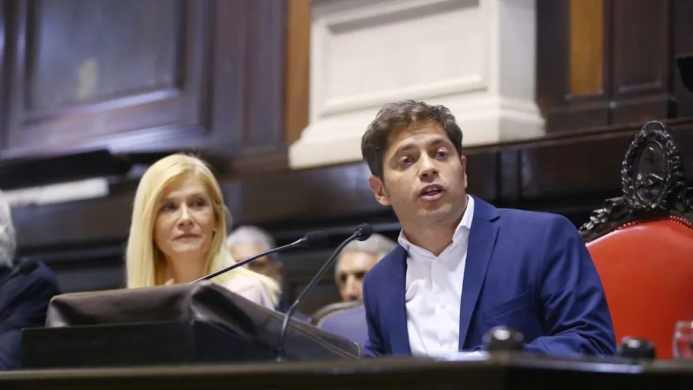 Kicillof aseguró que "la estrategia electoral está condicionada por la proscripción de Cristina"