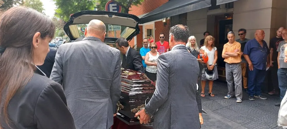 Le dieron el último adiós al periodista Mario Trucco