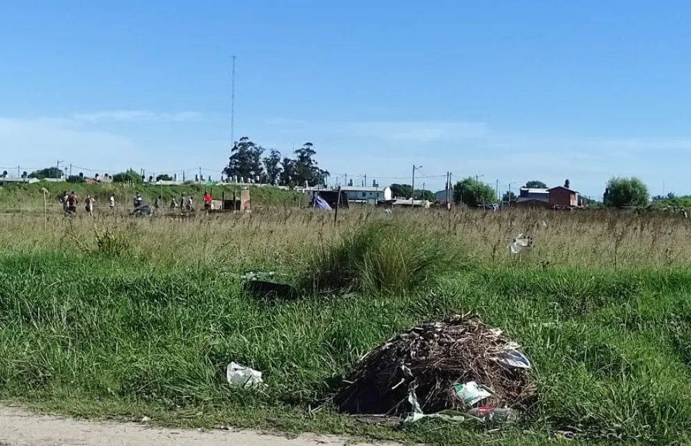 Toma de tierra en Las Heras