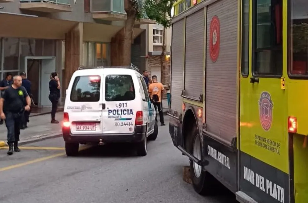 Incendio en Mar del Plata