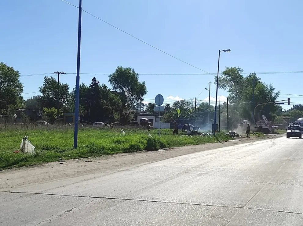 Se siguen sumando carpas a la toma de Las Heras: "No somos usurpadores ni chorros"