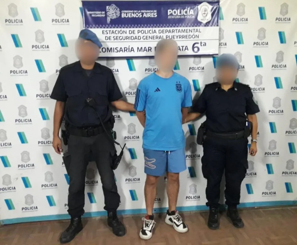 Detienen en Alió y Libertad a un evadido de la cárcel de Batán mientras manejaba un auto robado