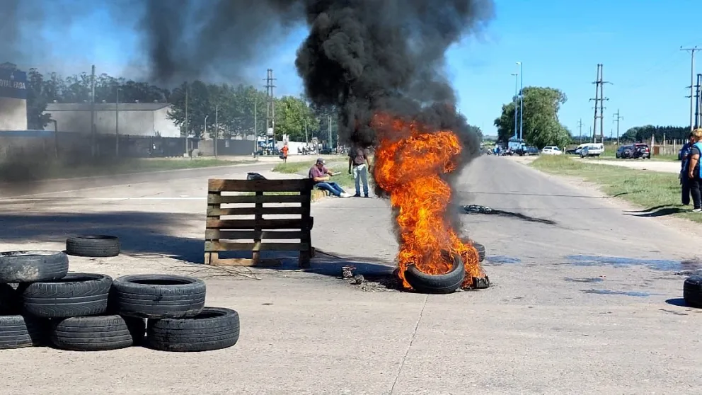 Corte en la Ruta 88: el municipio presentó una denuncia penal