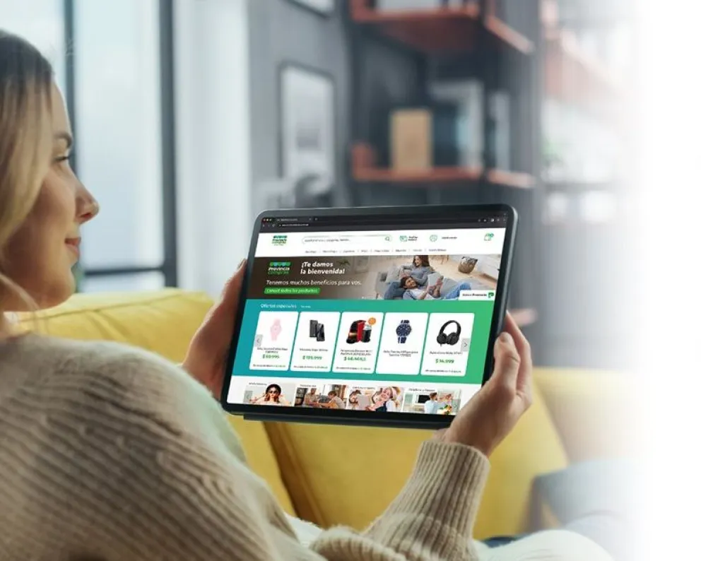 Banco Provincia lanzó su portal para comprar productos en cuotas sin interés