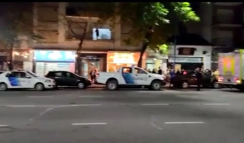 Incendio en un hotel de Colón al 2300