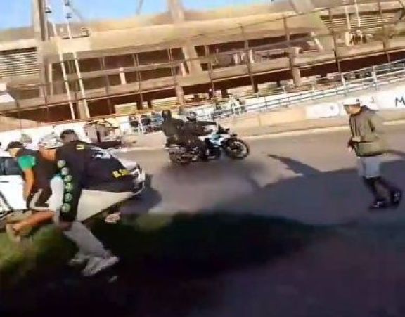Incidentes luego del partido de Aldosivi con Chacarita