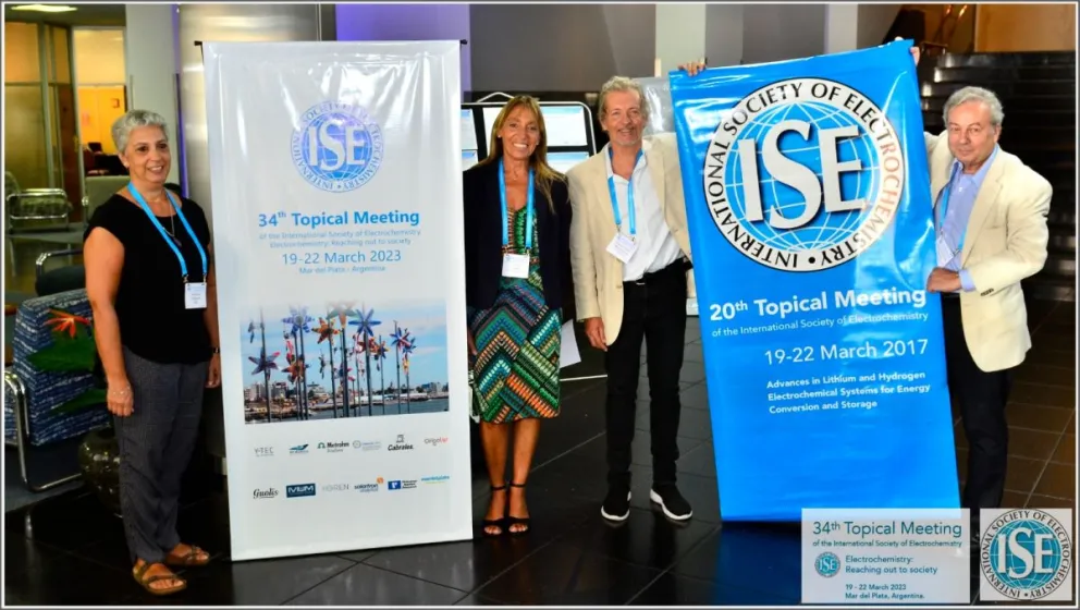 Concluyó la Reunión Temática 2023 de la Sociedad Internacional de Electroquímica