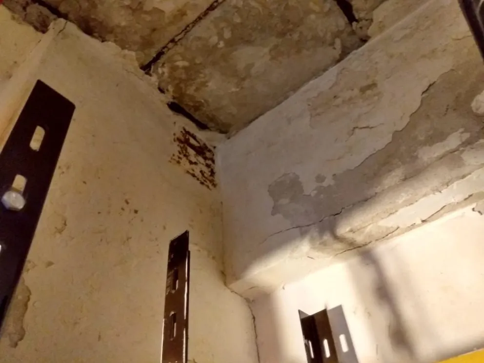 Denuncian el estado del Juzgado Civil y Comercial de la calle Brown entre Corrientes y Entre Ríos