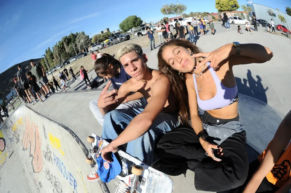 Skate olímpico: el tour patagónico de un equipo argentino que ratificó el boom del deporte