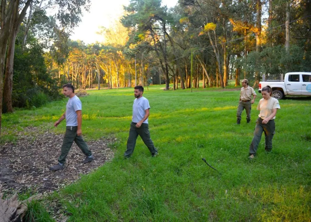 Realizan operativos para evitar la caza furtiva en la Reserva Laguna de los Padres