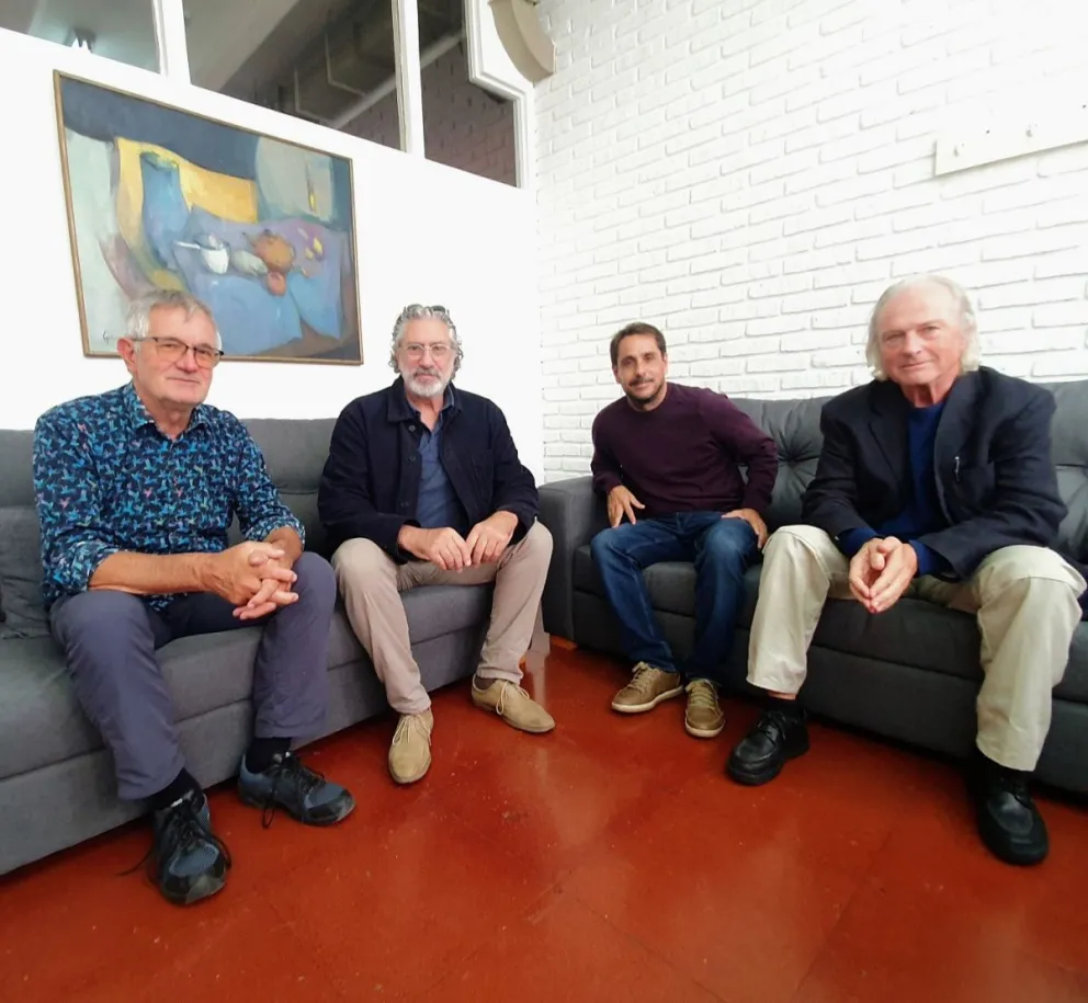 Profesores de la UNMDP explicaron el proyecto a decanos de Arquitectura, Humanidades y Psicología